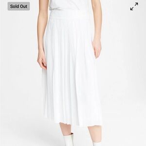 rag & bone White Midi Skirt
